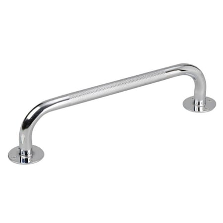 Mabis MABIS 521-1570-0616HS HealthSmart Steel Knurled Grab Bar; 16" 521-1570-0616HS